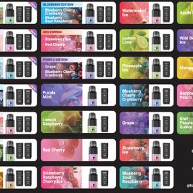 ELFBAR 1200 PREFILLED POD×2(UK) 1PC