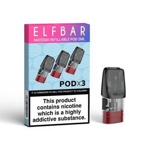 ELFBAR MATE500 REFILLABLE 2ML Pod×3