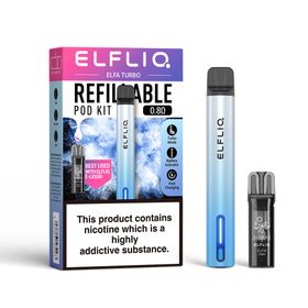 ELFLIQ ELFA TURBO Refillable Pod 0.8Ω Starter Kit