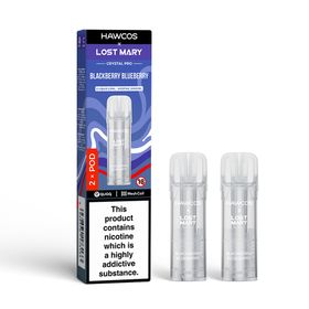 HAWCOS × LOST MARY Crystal Pro Prefilled Pod 2ML × 2 (UK) 1PC