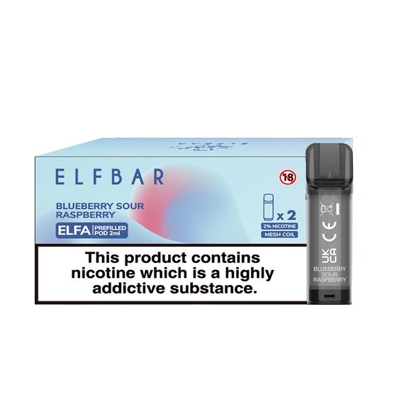 UK store [New] ELFBAR ELFA 2ML Prefilled Pod 2pcs