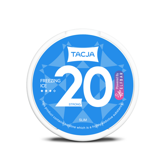 [Silm]TACJA nicotine pouch x 20 (UK) 1Can Flavor: Freezing Ice | Strength: 20mg wholesale price