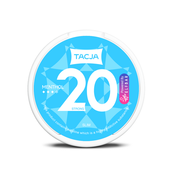 cheap [Silm]TACJA nicotine pouch x 20 (UK) 1Can Flavor: Menthol | Strength: 20mg