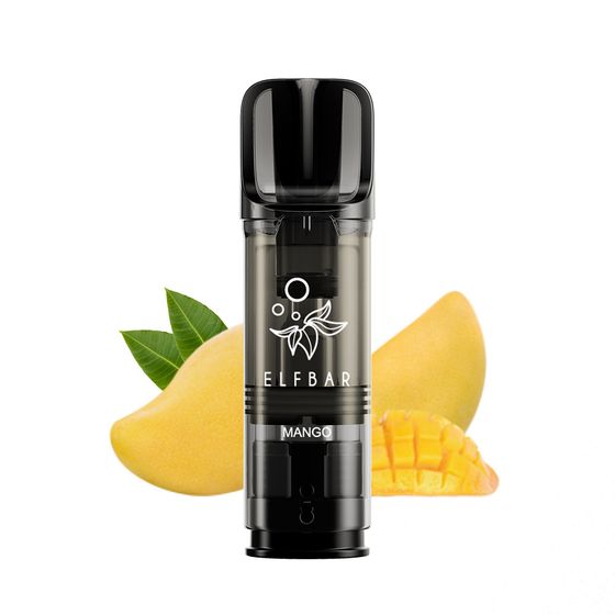 [New] ELFBAR ELFA PRO 2ML Prefilled Pod 2pcs Flavor: Mango | Strength: 2% Nic TPD ENG UK supplier