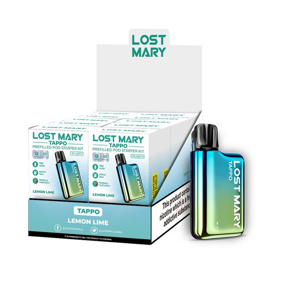 [New] LOST MARY TAPPO Prefilled Pod Starter Kit UK wholesale