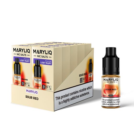 MARYLIQ Nic Salts M-Liquids 10ml (UK) for wholesale