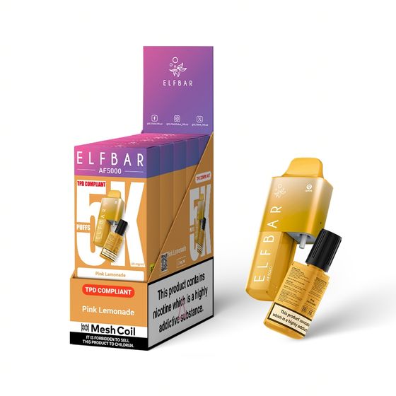 ELFBAR AF5000 Rechargeable Device UK wholesale