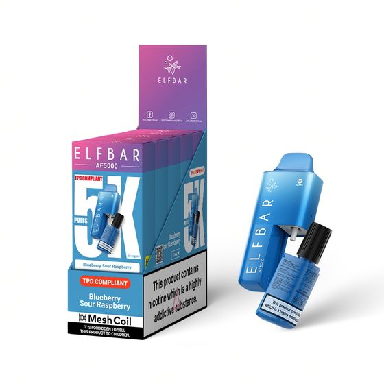 UK supplier ELFBAR AF5000 Rechargeable Device