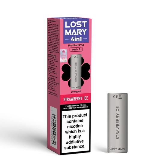 cheap LOST MARY 4in1 Prefilled Pod Strength: 2% Nic ENG | Flavor: Strawberry Ice