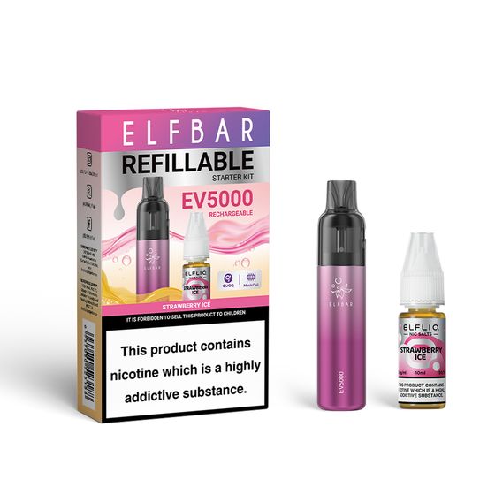 ELFBAR EV5000 Refillable Starter Kit - B for wholesale