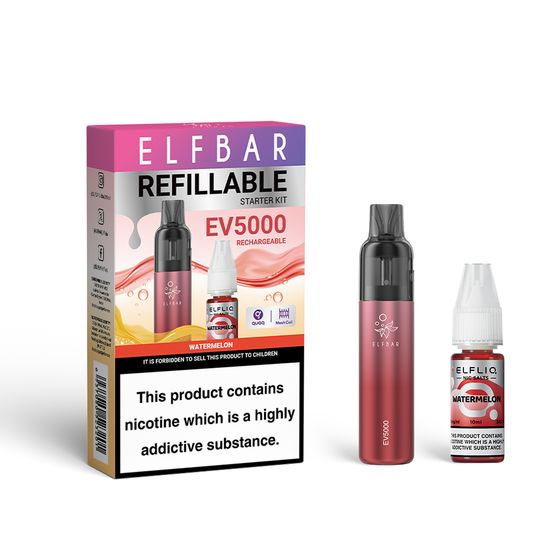 ELFBAR EV5000 Refillable Starter Kit - B UK store