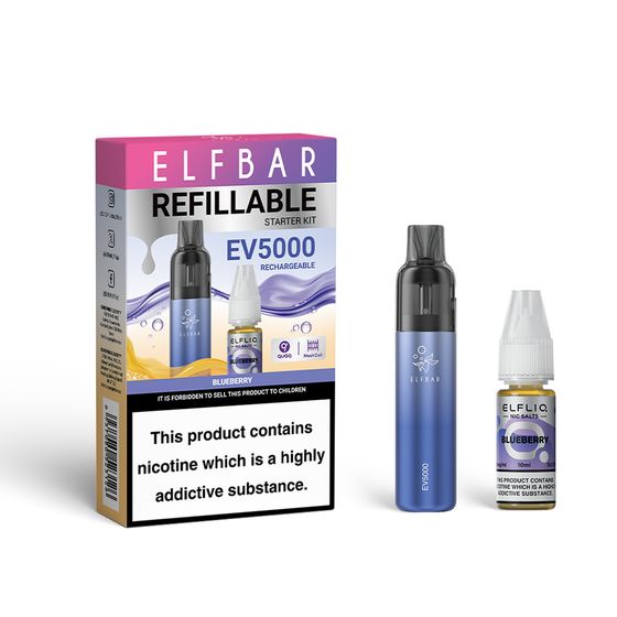 ELFBAR EV5000 Refillable Starter Kit - B wholesale