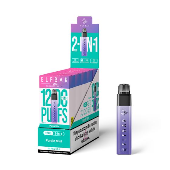 ELFBAR 1200 PREFILLED POD KIT (UK) 1PC UK wholesale