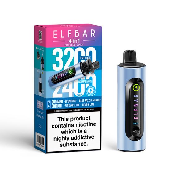 ELFBAR 4in1 Prefilled Pod Kit Flavor: Summer Edition | Strength: 2% Nic TPD ENG cheap