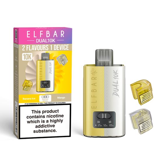 cheap ELFBAR DUAL10K Refillable Pod Kit Strength: 2% Nic ENG | Flavor: Summer Edition