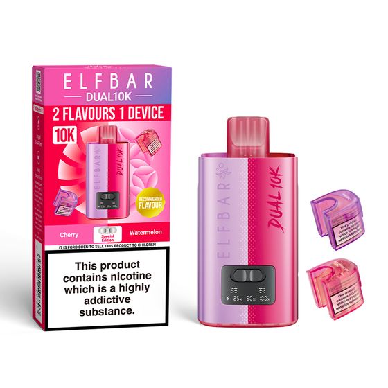 ELFBAR DUAL10K Refillable Pod Kit Strength: 2% Nic ENG | Flavor: Special Edition UK shop