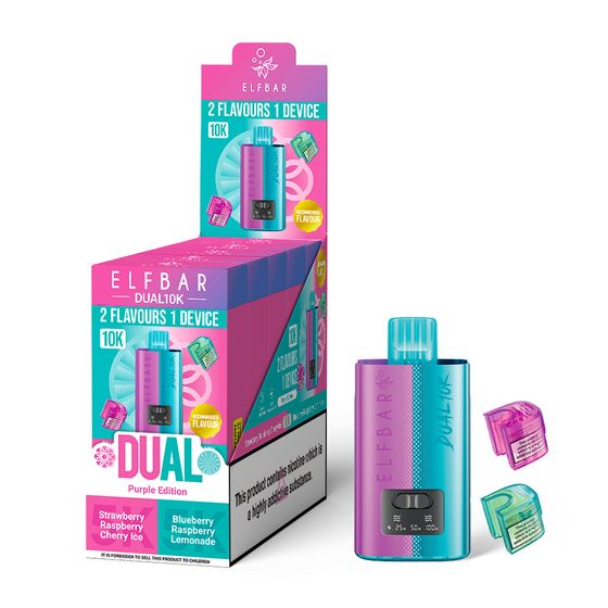 ELFBAR DUAL10K Refillable Pod Kit UK wholesale