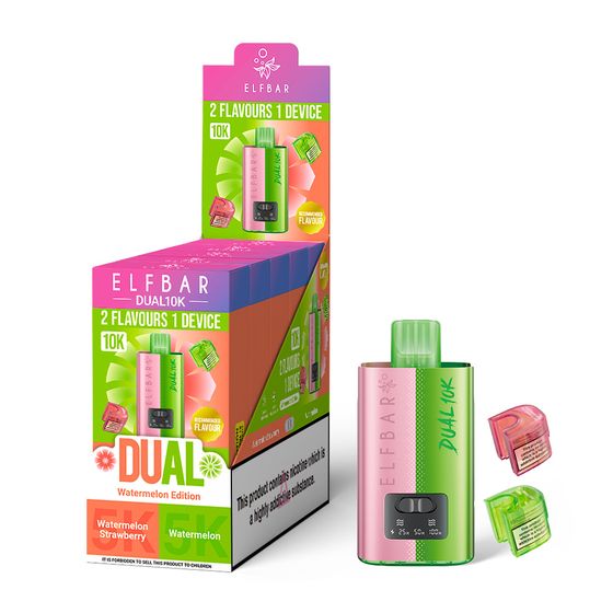 ELFBAR DUAL10K Refillable Pod Kit UK supplier