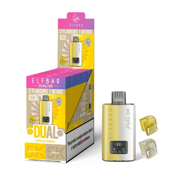 cheap ELFBAR DUAL10K Refillable Pod Kit