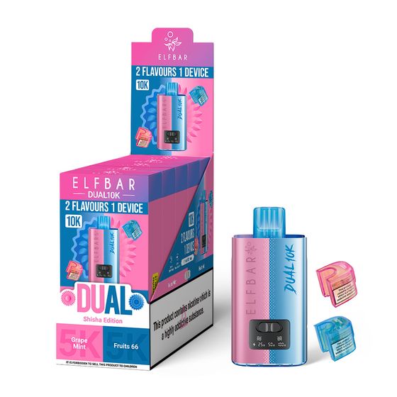 ELFBAR DUAL10K Refillable Pod Kit UK wholesale