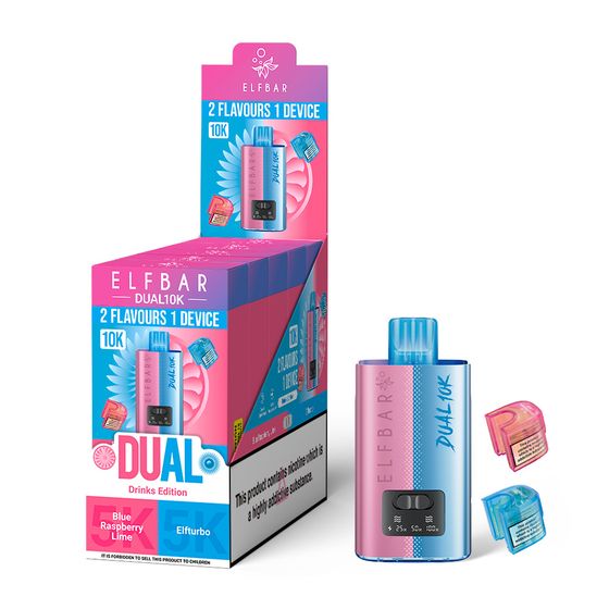 UK store ELFBAR DUAL10K Refillable Pod Kit