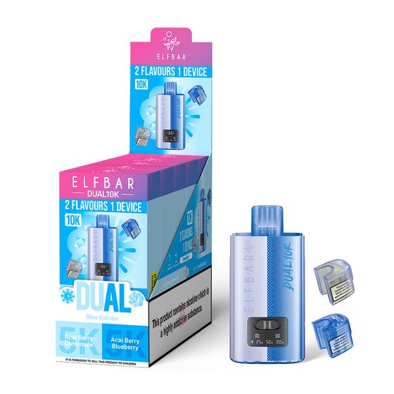 ELFBAR DUAL10K Refillable Pod Kit for wholesale