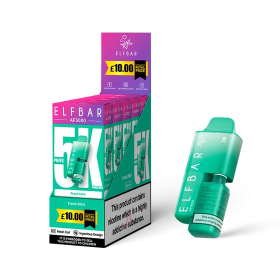 ELFBAR AF5000 Rechargeable Device UK shop