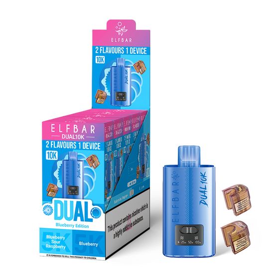 authentic ELFBAR DUAL10K Refillable Pod Kit