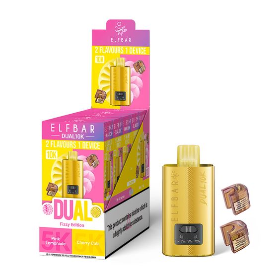 ELFBAR DUAL10K Refillable Pod Kit UK shop