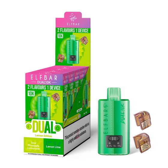 authentic ELFBAR DUAL10K Refillable Pod Kit