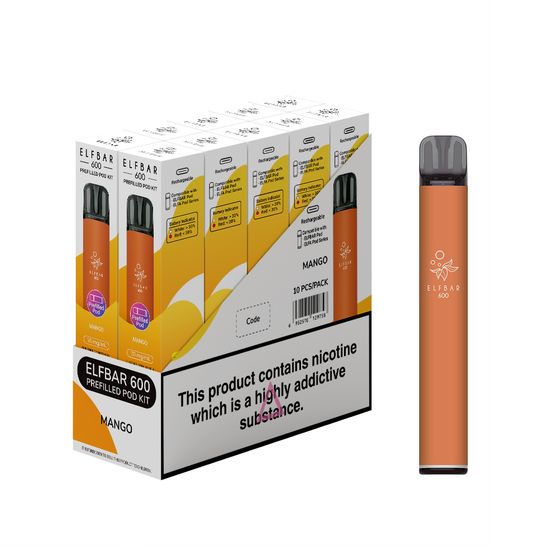 ELFBAR 600 Prefilled Pod Kit UK wholesale