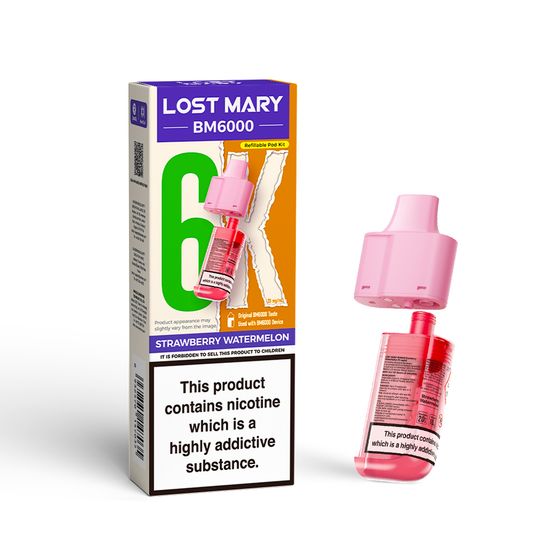 wholesale LOST MARY BM6000 Refillable Pod P+C