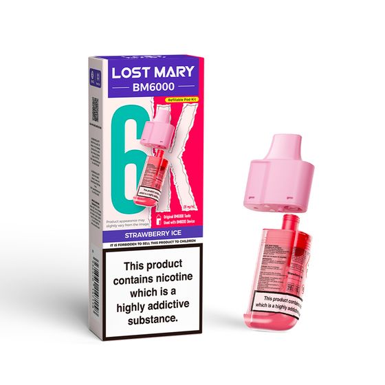 LOST MARY BM6000 Refillable Pod P+C wholesale