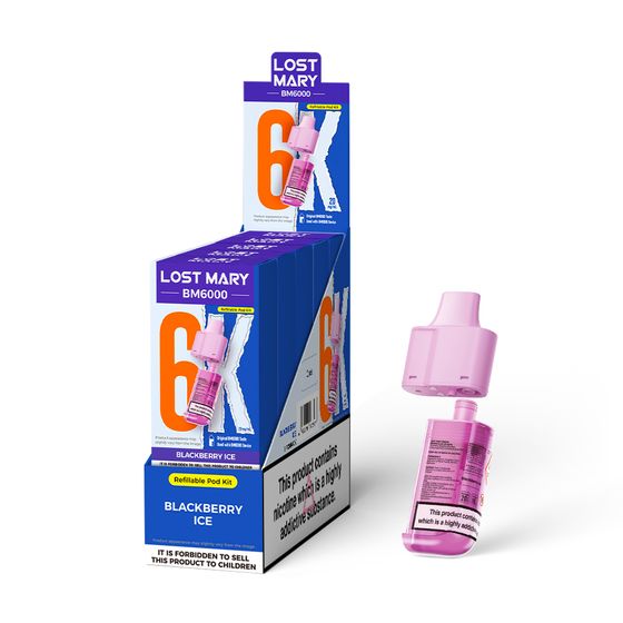 wholesale price LOST MARY BM6000 Refillable Pod P+C