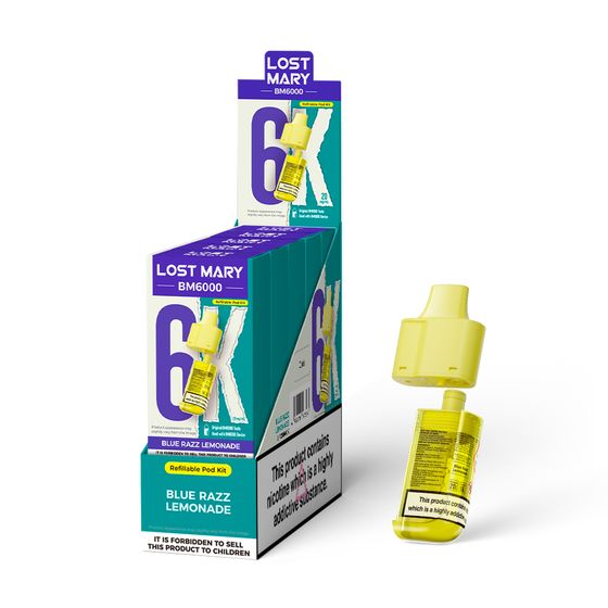 LOST MARY BM6000 Refillable Pod P+C cheap