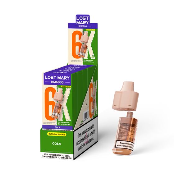 LOST MARY BM6000 Refillable Pod P+C cheap