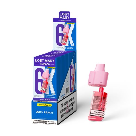 LOST MARY BM6000 Refillable Pod P+C for wholesale