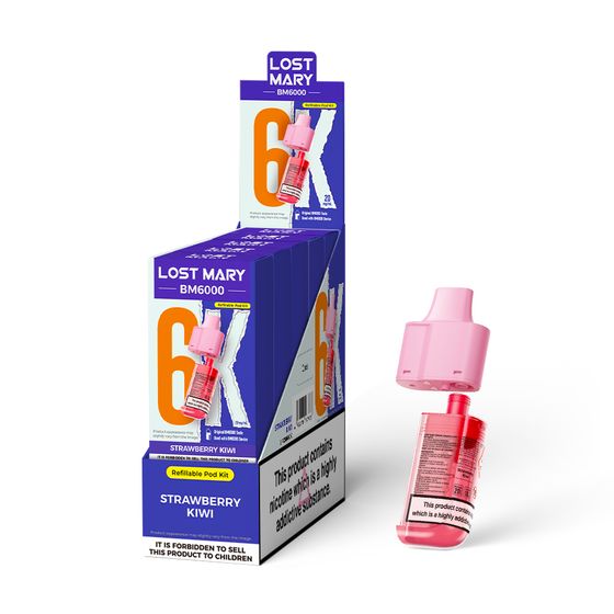 LOST MARY BM6000 Refillable Pod P+C cheap