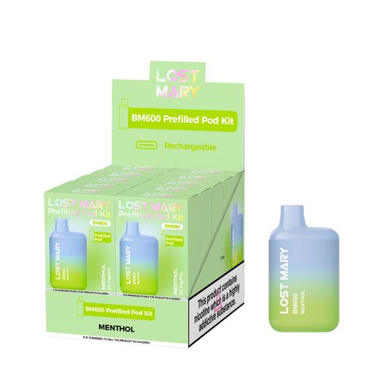 [M] LOST MARY BM600 Prefilled Pod Kit (UK) for wholesale