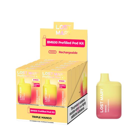 [M] LOST MARY BM600 Prefilled Pod Kit (UK) authentic