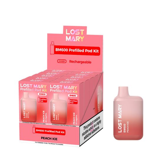 [M] LOST MARY BM600 Prefilled Pod Kit (UK) for wholesale