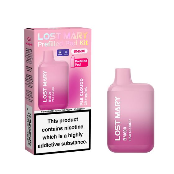 authentic [M] LOST MARY BM600 Prefilled Pod Kit (UK)