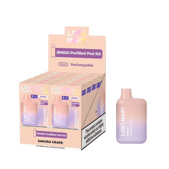 UK store [M] LOST MARY BM600 Prefilled Pod Kit (UK)