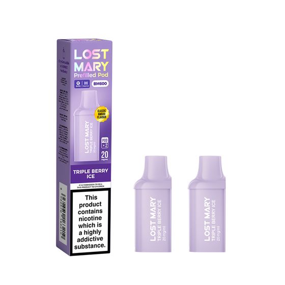 UK store [M] LOST MARY BM600 Prefilled Pod × 2