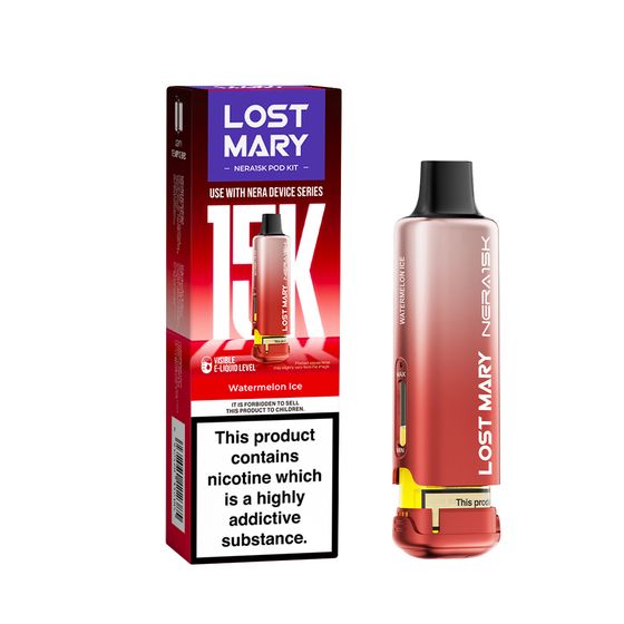 LOST MARY NERA15K Refillable Pod Kit (UK) 1PC UK wholesale