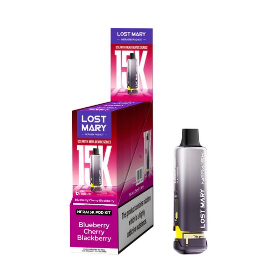 for wholesale LOST MARY NERA15K Refillable Pod Kit (UK) 1PC