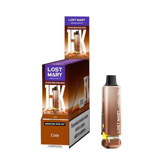 LOST MARY NERA15K Refillable Pod Kit (UK) 1PC wholesale