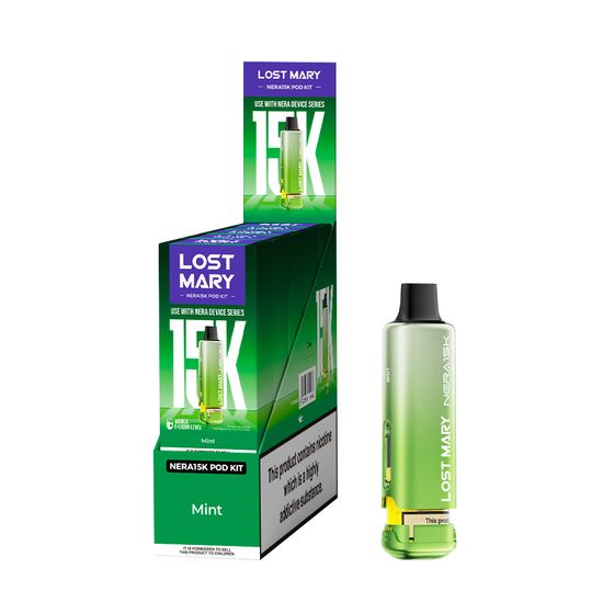 UK wholesale LOST MARY NERA15K Refillable Pod Kit (UK) 1PC