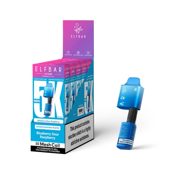 ELFBAR AF5000 Refillable Pod UK store