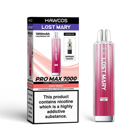 [NEW] HAWCOS×LOST MARY PRO MAX 7000 Refillable Kit-F UK shop
